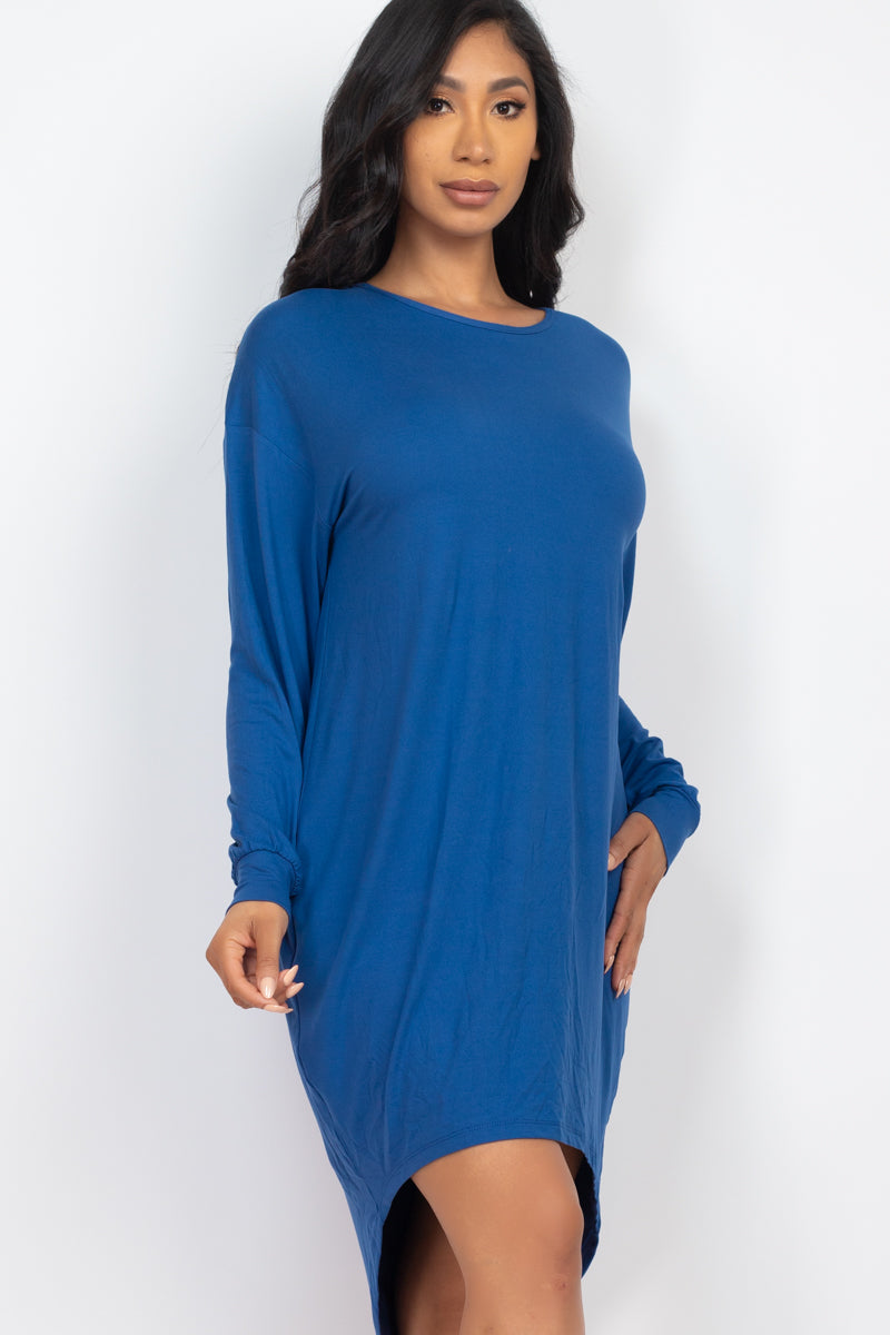 Cozy High Low Dress (CAPELLA)-1