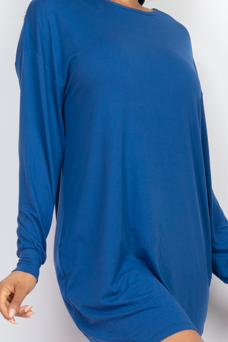 Cozy High Low Dress (CAPELLA)-3