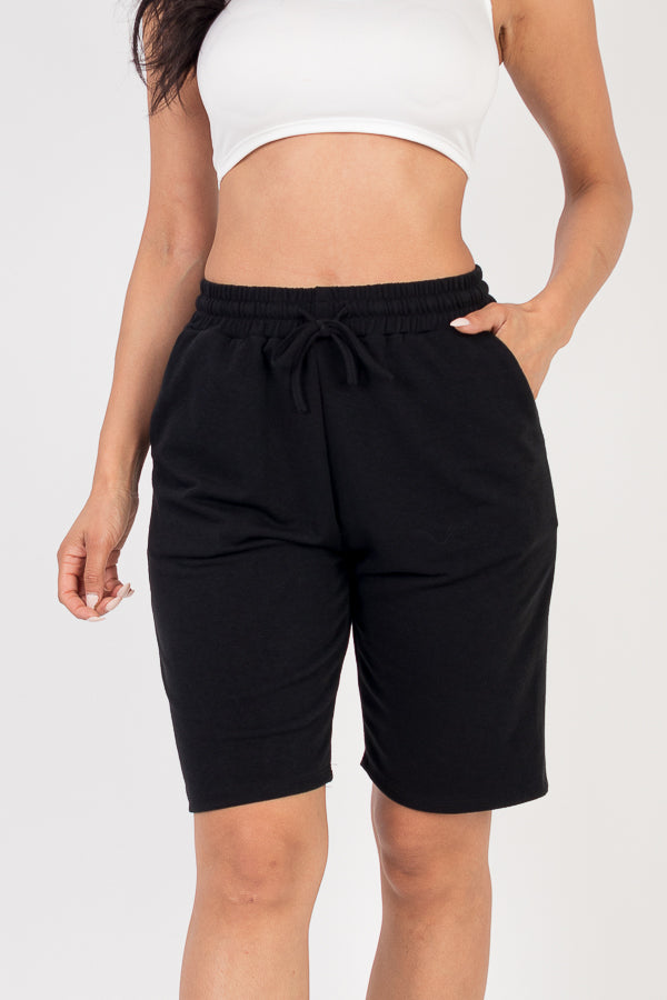 French Terry Bermuda Shorts (CAPELLA)-16
