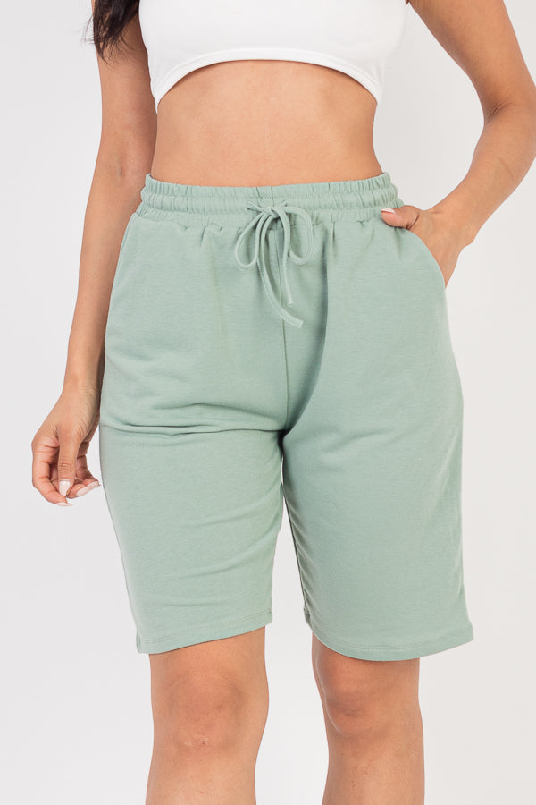 French Terry Bermuda Shorts (CAPELLA)-6