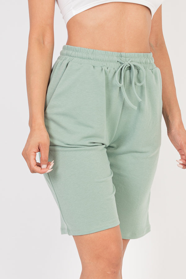 French Terry Bermuda Shorts (CAPELLA)-9