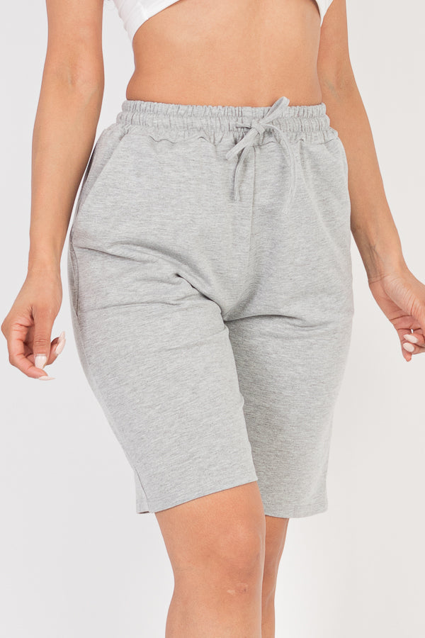 French Terry Bermuda Shorts (CAPELLA)-4