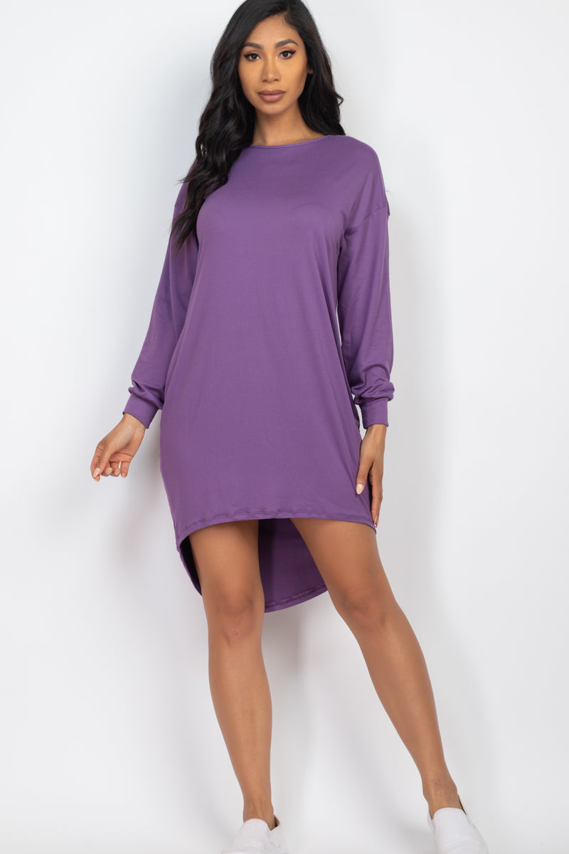 Cozy High Low Dress (CAPELLA)-19