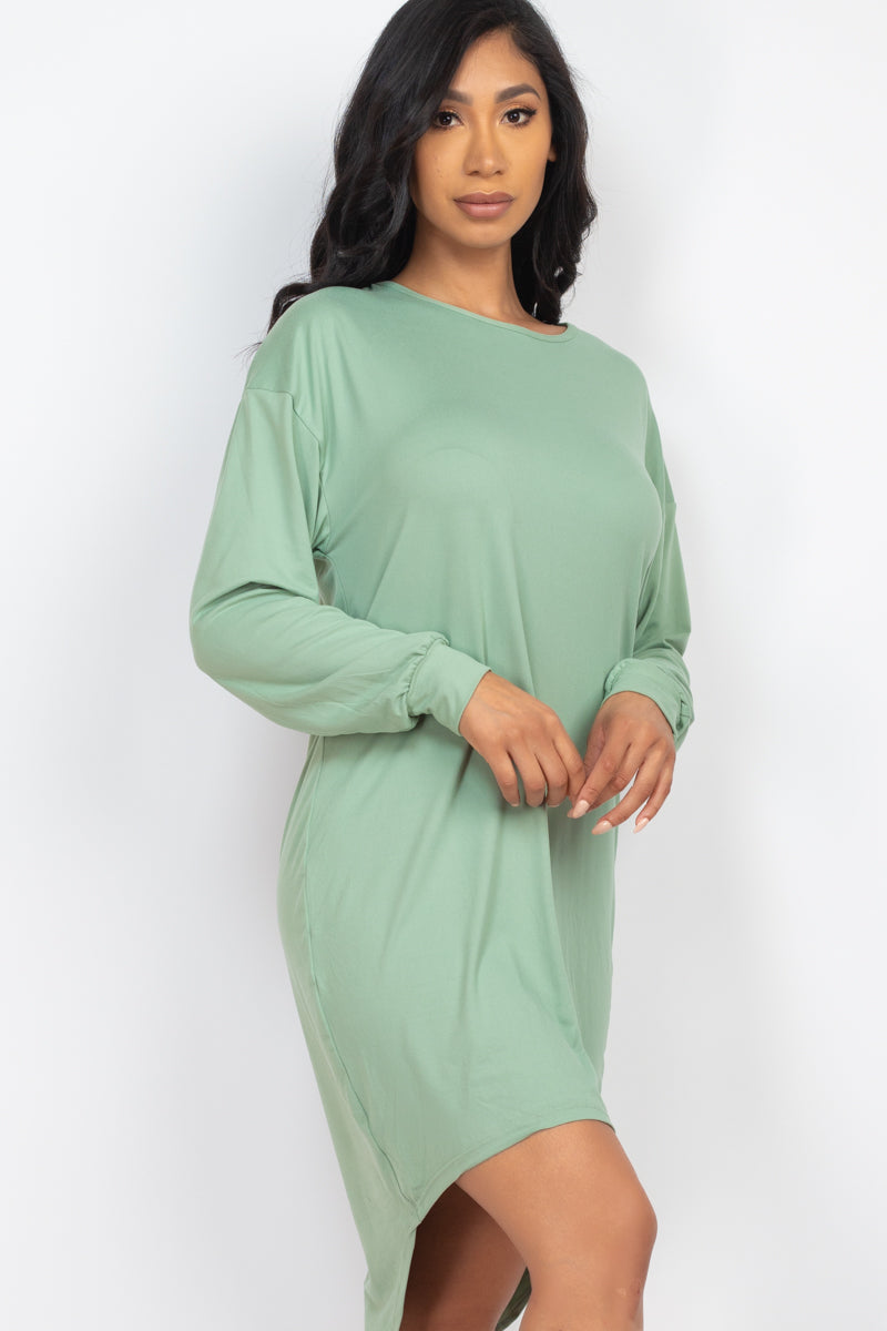 Cozy High Low Dress (CAPELLA)-21