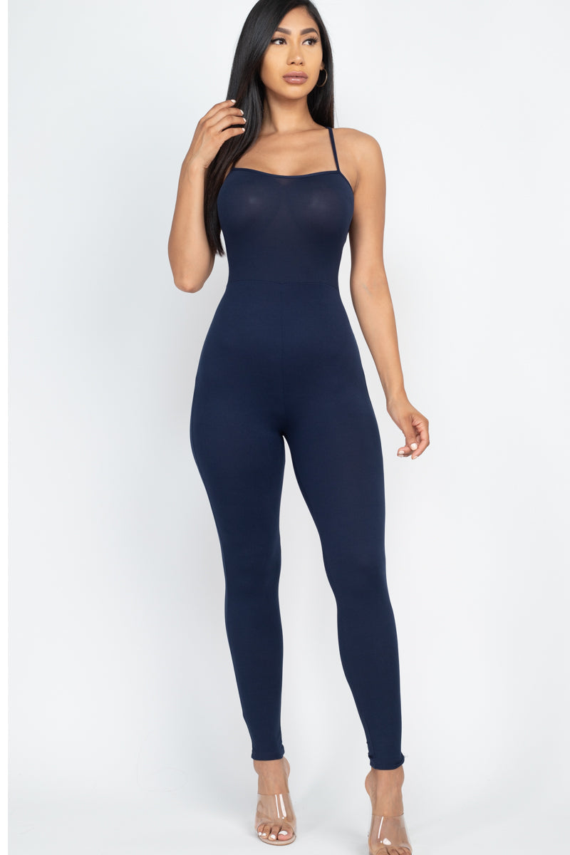 Criss-Cross Open Back Bodycon Jumpsuit (CAPELLA)-31