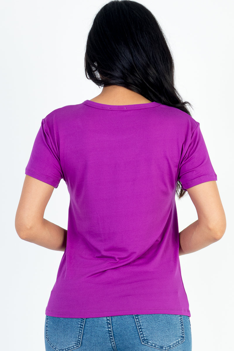 Basic Short Sleeve T-shirt (CAPELLA)-17