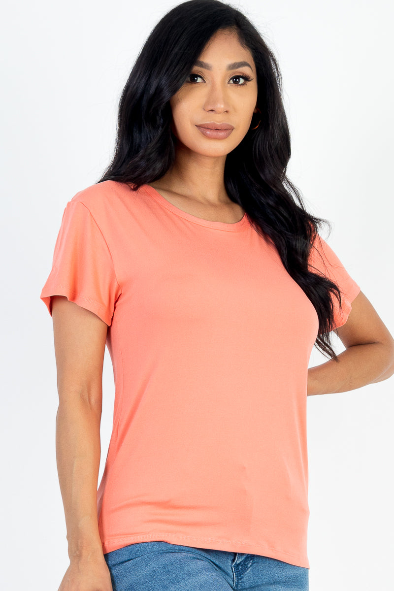 Basic Short Sleeve T-shirt (CAPELLA)-21