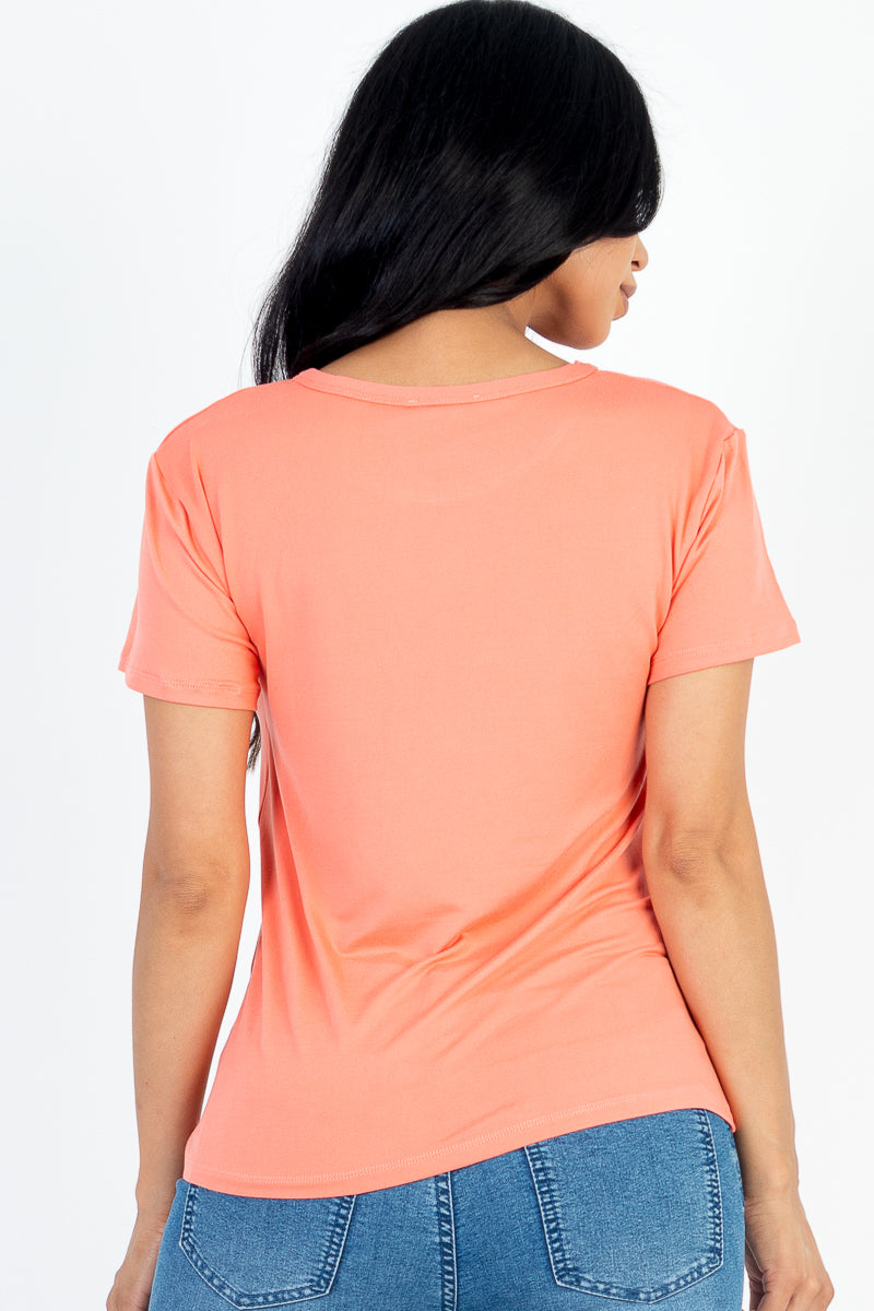 Basic Short Sleeve T-shirt (CAPELLA)-22