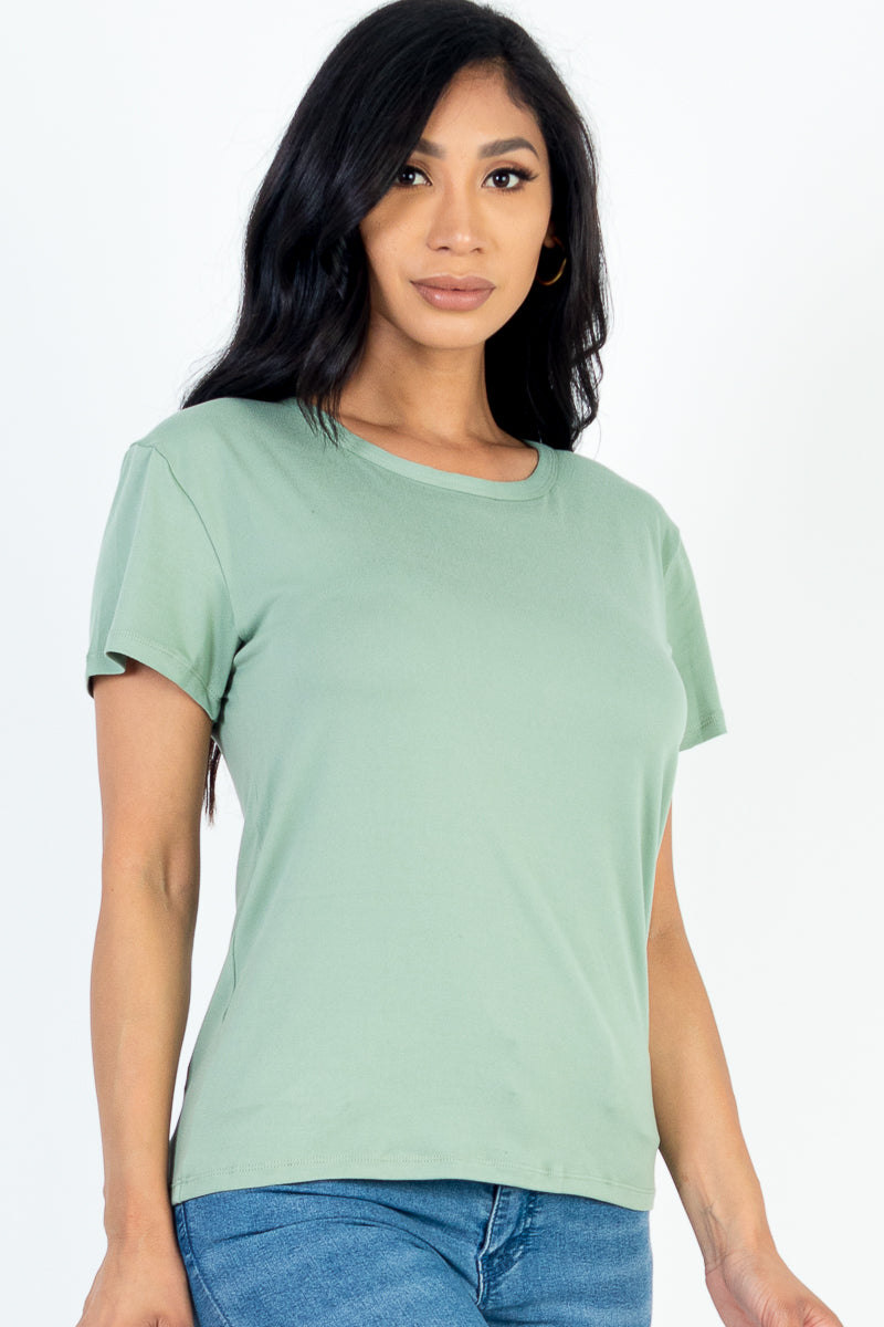 Basic Short Sleeve T-shirt (CAPELLA)-26