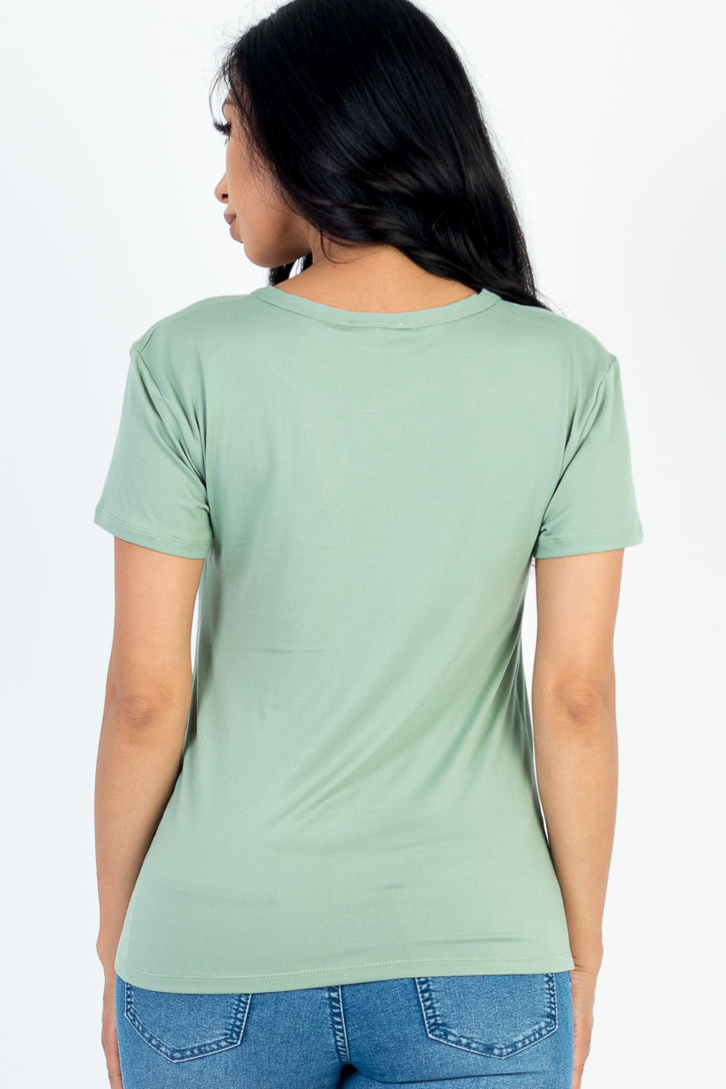 Basic Short Sleeve T-shirt (CAPELLA)-27