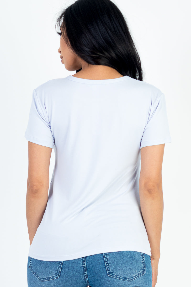 Basic Short Sleeve T-shirt (CAPELLA)-42