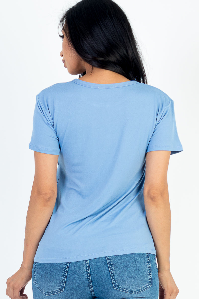 Basic Short Sleeve T-shirt (CAPELLA)-2