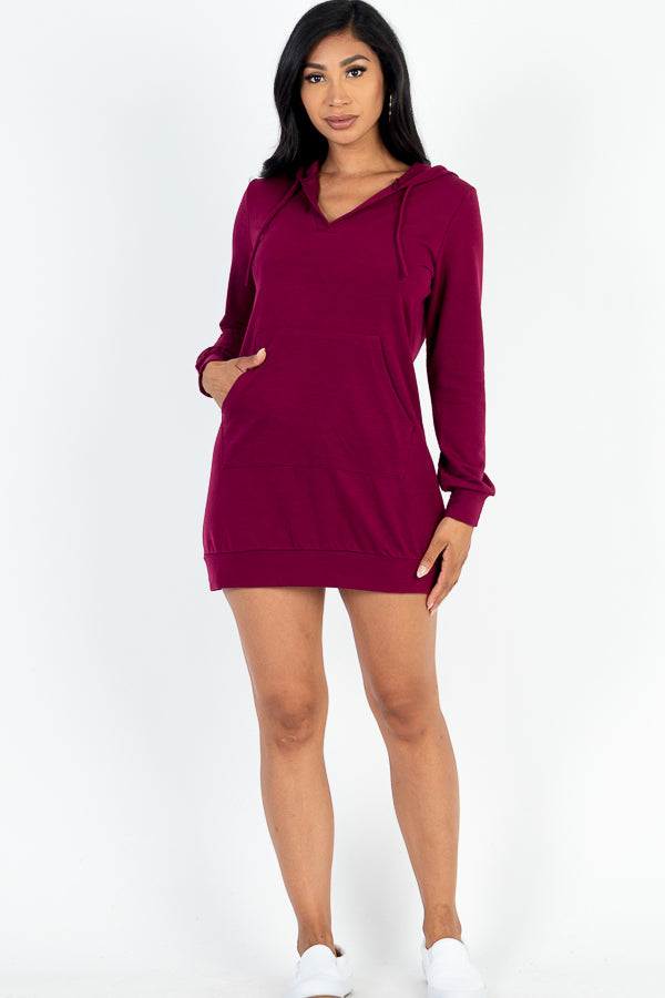 French Terry Hoodie Dress (CAPELLA)-9