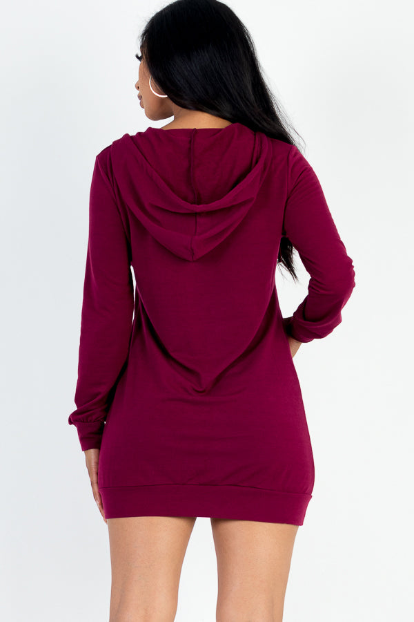 French Terry Hoodie Dress (CAPELLA)-7